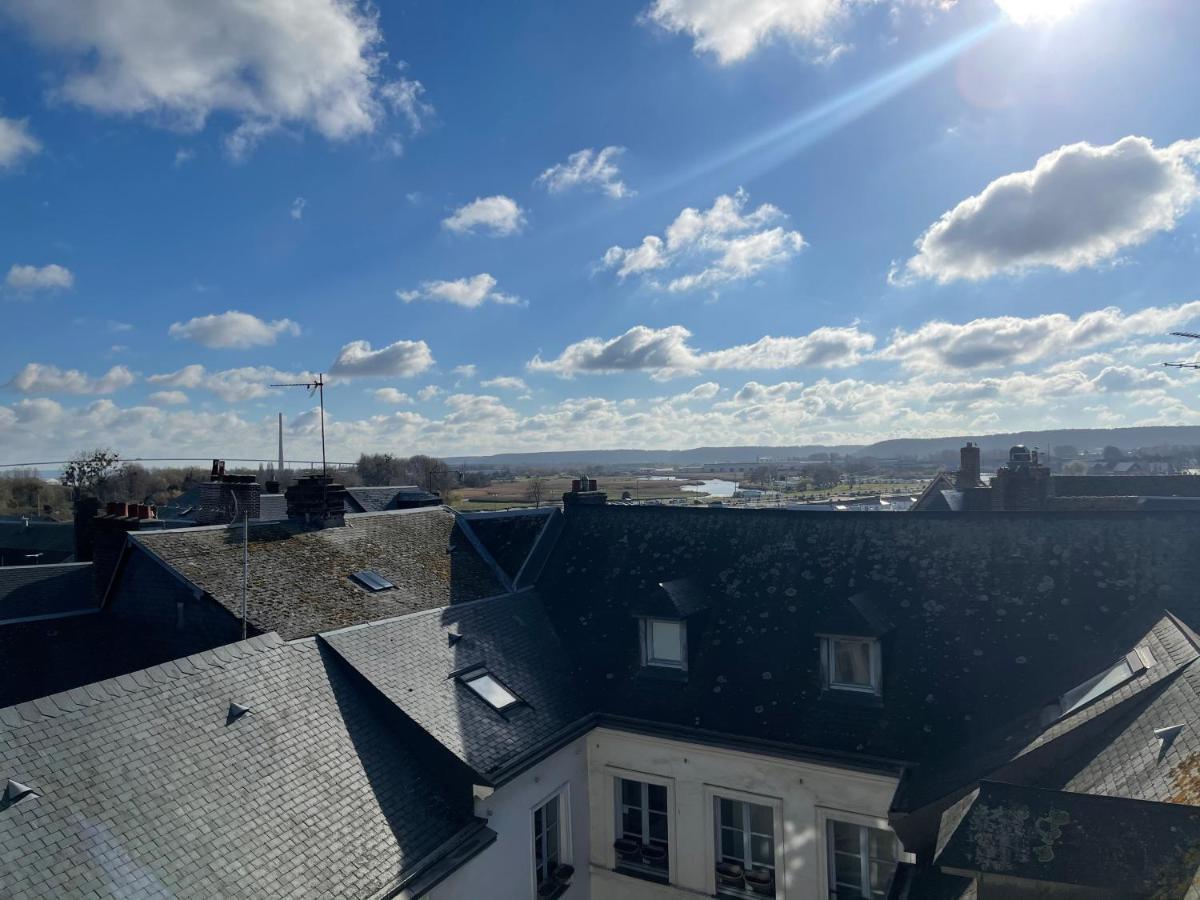 Le Loft Du Homard Bleu - Entre Ciel Et Mer - Free Parking 500M Honfleur Bagian luar foto